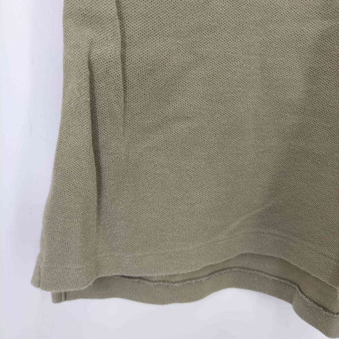 ラルフローレン RALPH LAUREN ビーズ ビッグ ポニー 5連ボタン S/S ポロシャツ レディース import:S