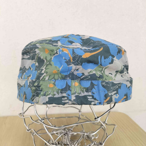 ステューシー Stussy 赤タブ フラワー カモ柄 ワークキャップ メンズ