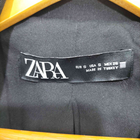 ザラ ZARA エンブレムボタンダブルジャケット レディース S