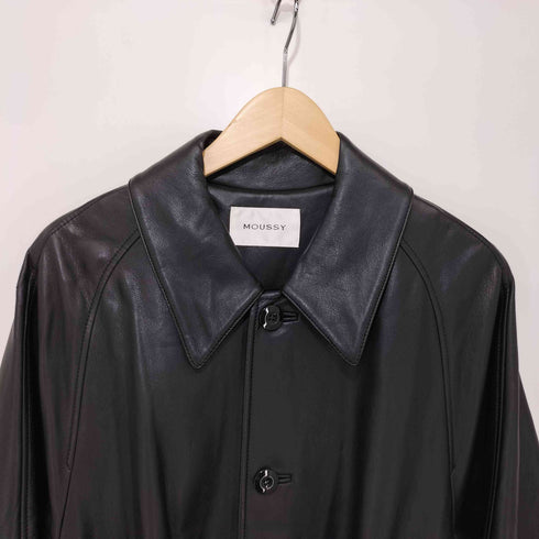 マウジー moussy F/LEATHER BAL COLLAR コート レディース 1