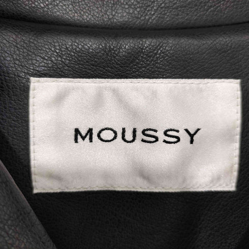 マウジー moussy F/LEATHER BAL COLLAR コート レディース 1