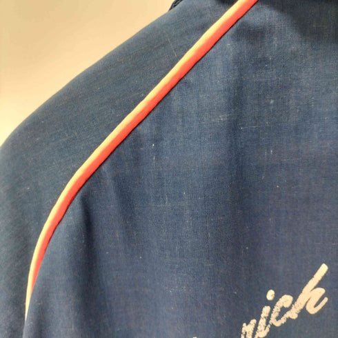 ヒルトン HILTON 70S USA製 ボーリングシャツ メンズ import:L