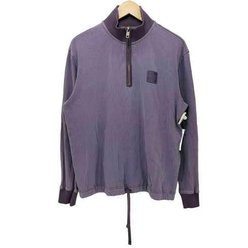 ディーゼル DIESEL S-ARAGON SWEAT-SHIRTハーフジップトレーナー レディース S