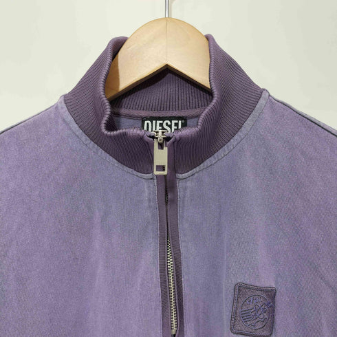 ディーゼル DIESEL S-ARAGON SWEAT-SHIRTハーフジップトレーナー レディース S