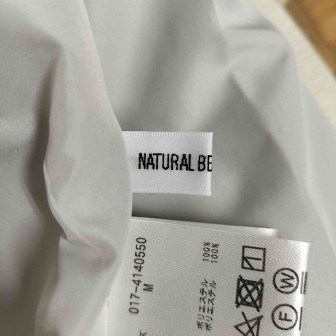 ナチュラルビューティーベーシック NATURAL BEAUTY BASIC タックスリーブフラワープリントワンピース レディース JPN:M