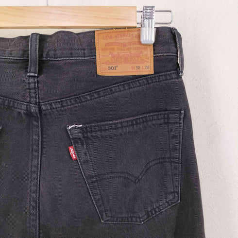 リーバイス Levis 別注501(R) ORIGINAL BLACK メンズ 30inch