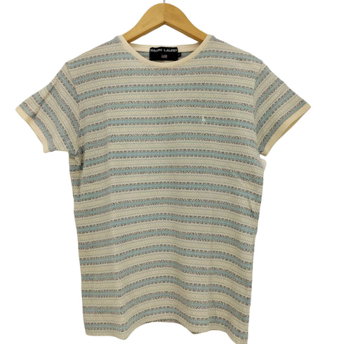 ポロスポーツラルフローレン POLO SPORT RALPH LAUREN ボーダー ポニー刺繍 Tシャツ レディース import:L