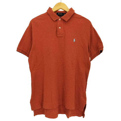 ポロラルフローレン POLO RALPH LAUREN CUSTOM FIT ポニー刺繍 ポロシャツ メンズ import:M
