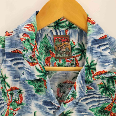 パイナップルコネクション Pineapple Connection (パイナップルコネクション) レーヨンアロハシャツ メンズ
