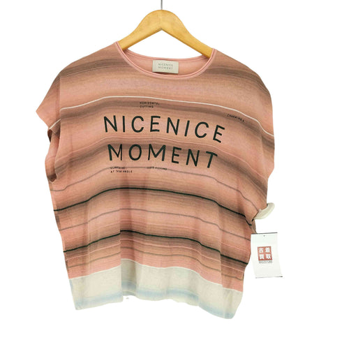 NICE NICE MOMENT 21SS MIX COLOR TOPS レディース FREE