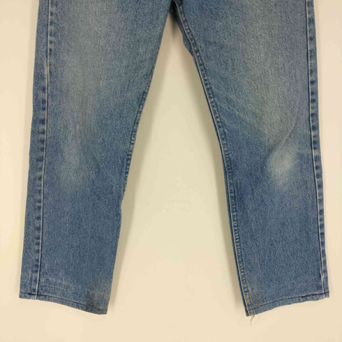 リー Lee 80-90S USA製 200-0143 レジスターマーク M.R. ユニオンチケット 42TALON ジップ ストレート デニム パンツ メンズ 30×32