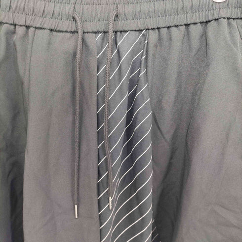 Manfinity レイヤード生地切替 ワイドパンツ メンズ JPN:M
