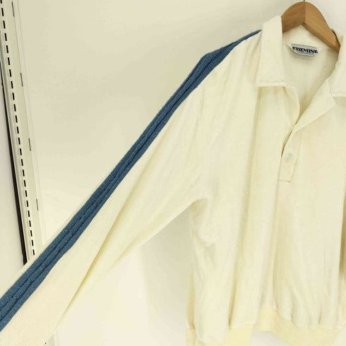 ケニントン kennington 70-80S CHEMISE ケーブル アームライン タオル地 スキッパー ポロ シャツ メンズ import:L