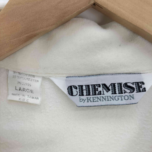 ケニントン kennington 70-80S CHEMISE ケーブル アームライン タオル地 スキッパー ポロ シャツ メンズ import:L