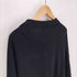 CREME DE SILK シルク レーヨン ストライプ デザイン ニット L/S シャツ メンズ XL