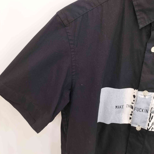 マックダディー MACKDADDY MAKE THE FUCKIN' NOISE S/S シャツ メンズ JPN:L