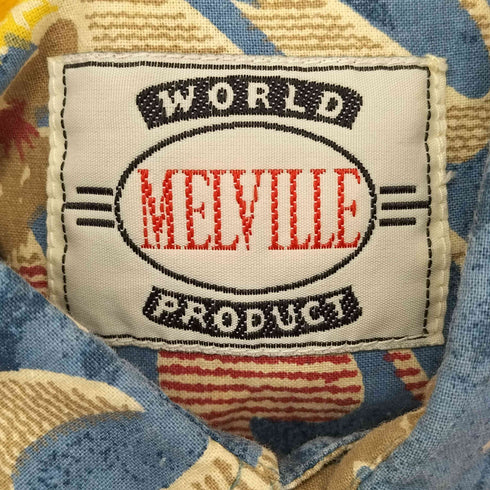 MELVILLE S/S 総柄シャツ メンズ 39/40