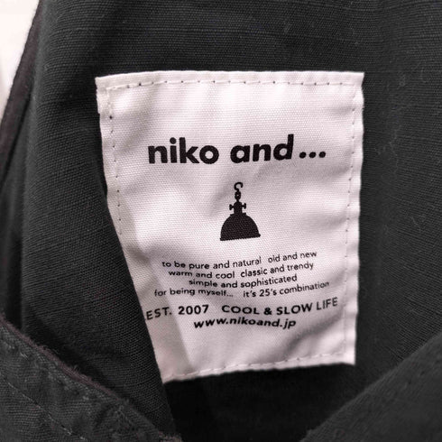 ニコアンド niko and... ポケットポケットベスト レディース FREE