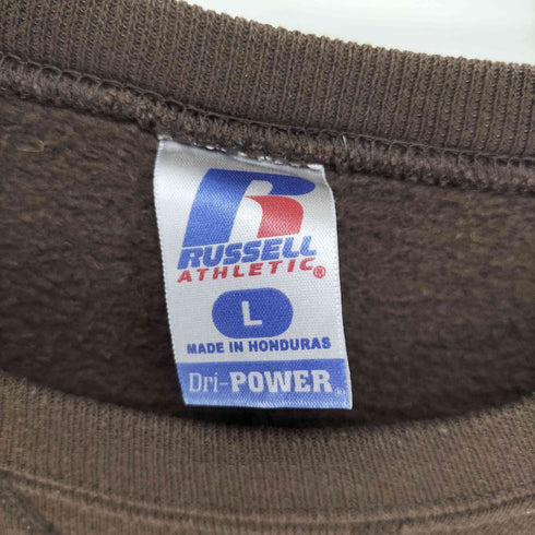 ラッセルアスレチック RUSSELL ATHLETIC 00S Dri-POWER Duck Soup Express はめ込み Vガゼット アヒル 裏起毛 プルオーバー スウェット メンズ import:L