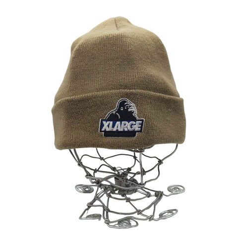 エクストララージ XLARGE コラボ SLANTED OG CUFF BEANIE メンズ