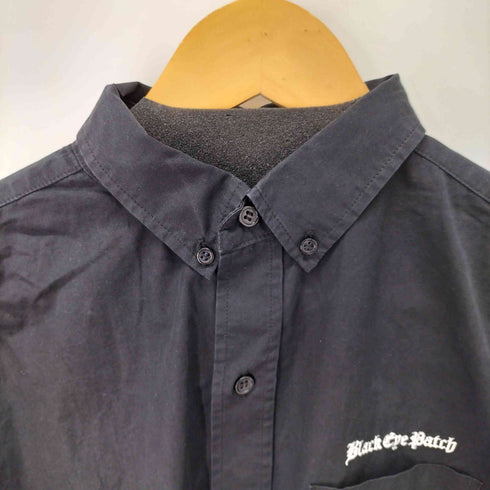 ブラックアイパッチ Black Eye Patch OE LOGO EMBROIDERED L/S SHIRT メンズ import:M