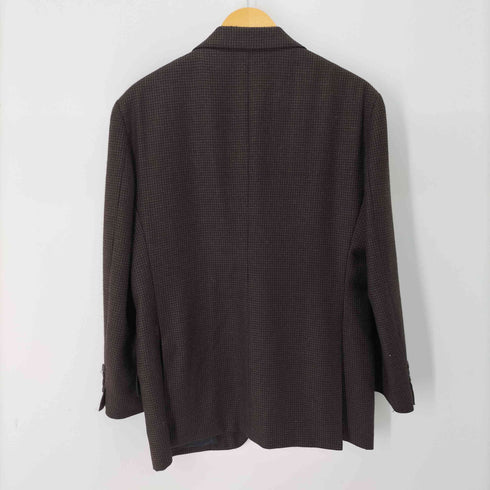 ユナイテッドアローズグリーンレーベルリラクシング UNITED ARROWS green label relaxing REDA SFODERATO 千鳥格子 シングルテーラードジャケット メンズ JPN:L