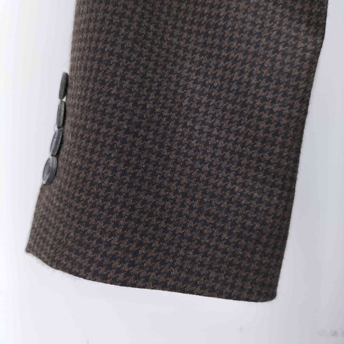 ユナイテッドアローズグリーンレーベルリラクシング UNITED ARROWS green label relaxing REDA SFODERATO 千鳥格子 シングルテーラードジャケット メンズ JPN:L