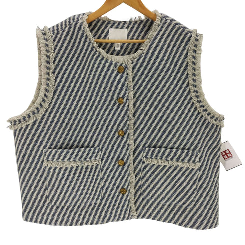 エイチアンドエム H&M ツイードベスト レディース JPN:XL