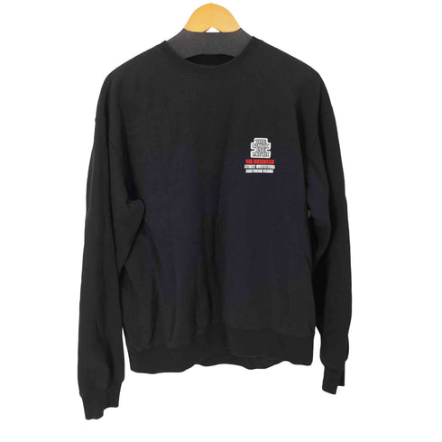 ザブラックアイパッチ THE BLACK EYE PATCH BIG BUSINESS OG LABEL CREW SWEAT メンズ import:L
