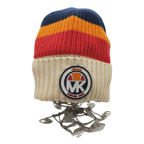 マイケルコース Michael Kors コラボ Ribbed Merino Wool Beanie メンズ L/XL
