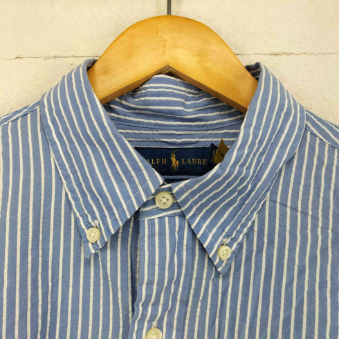 ポロラルフローレン POLO RALPH LAUREN CLASSIC FIT ボタンダウン ストライプ長袖シャツ メンズ JPN:L