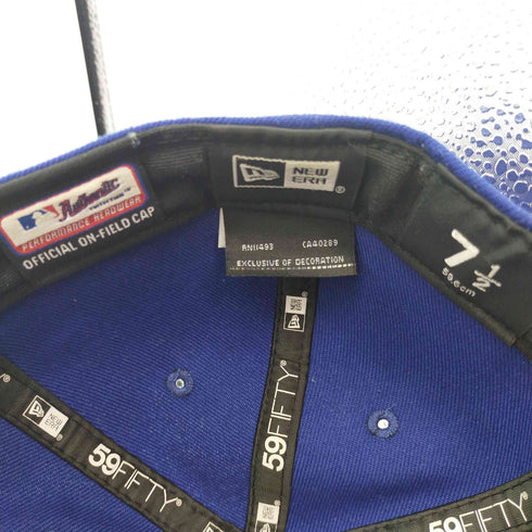 ニューエラ NEW ERA 59FIFTY LOW PROFILE LA ロゴ 刺繍 ベースボール キャップ メンズ 7 1/2