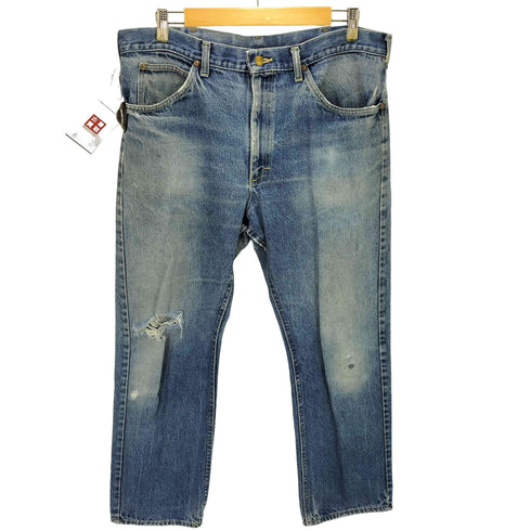 リー Lee 80-90s USA製 200-0147 ユニオンチケット ジップアップデニムパンツ メンズ