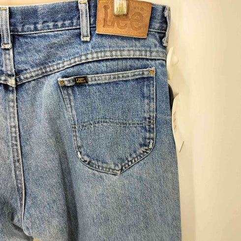リー Lee 80-90s USA製 200-0147 ユニオンチケット ジップアップデニムパンツ メンズ