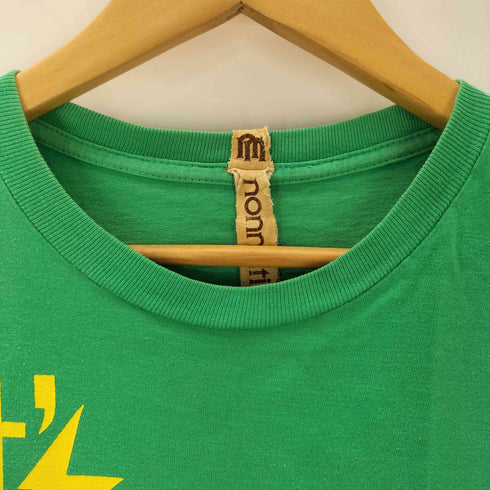 ノンネイティブ nonnative it never toolate シングルステッチ プリント クルーネック 半袖Tシャツ メンズ ONE SIZE