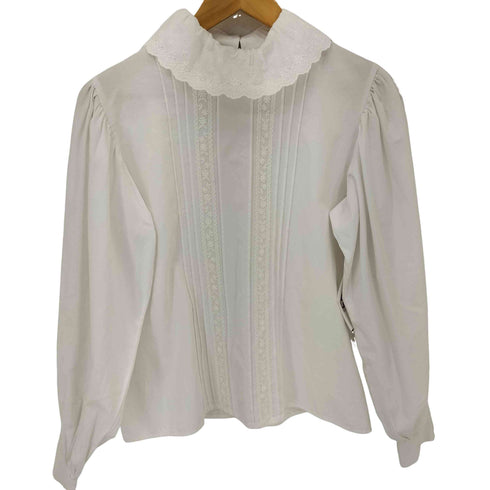 エピヌ epine classical high neck lace blouse レディース