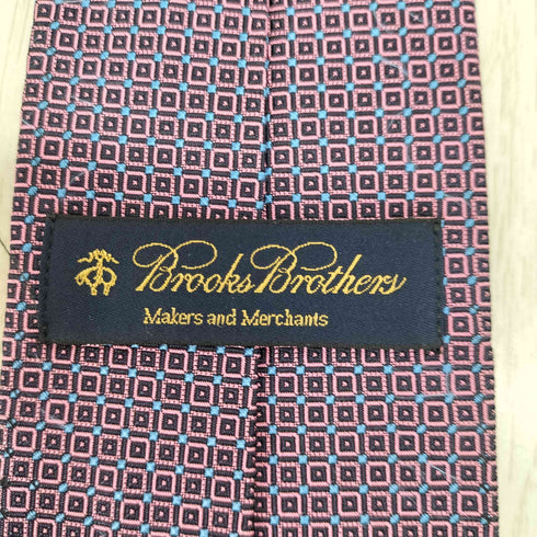 ブルックスブラザーズ BROOKS BROTHERS シルク100% 総柄ネクタイ メンズ
