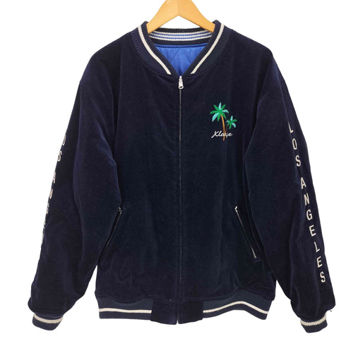 エクストララージ XLARGE REVERSIBLE FLAG GAL SOUVENIR JACKET メンズ import:L