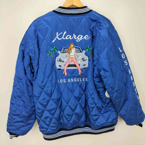 エクストララージ XLARGE REVERSIBLE FLAG GAL SOUVENIR JACKET メンズ import:L