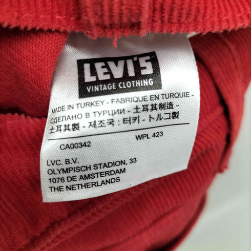 リーバイスヴィンテージクロージング Levis Vintage Clothing トルコ製 519 コーデュロイパンツ メンズ 30X34