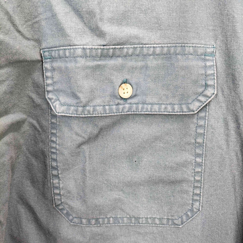 エルエルビーン L.L.Bean TRADITIONAL FIT フラップポケット ワーク L/S シャツ メンズ import:XXL
