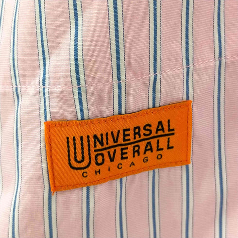 ユニバーサルオーバーオール UNIVERSAL OVERALL 別注 ストライプ柄サスペンダーパンツ レディース FREE