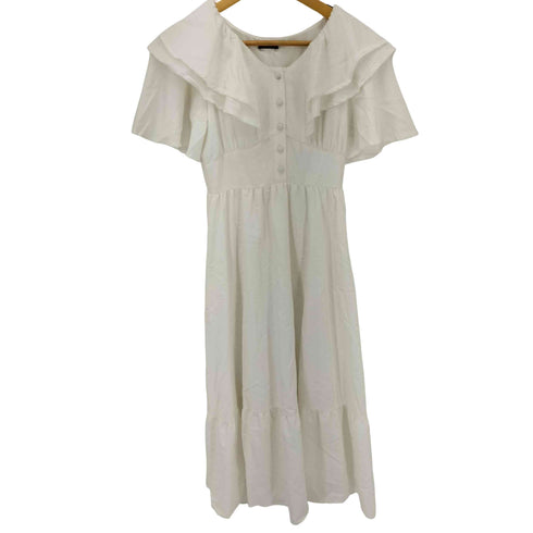 MIRO AMURETTE フリルカラー S/S ワンピース レディース