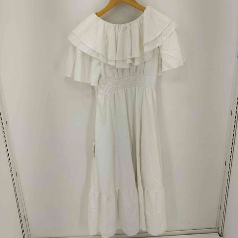 MIRO AMURETTE フリルカラー S/S ワンピース レディース