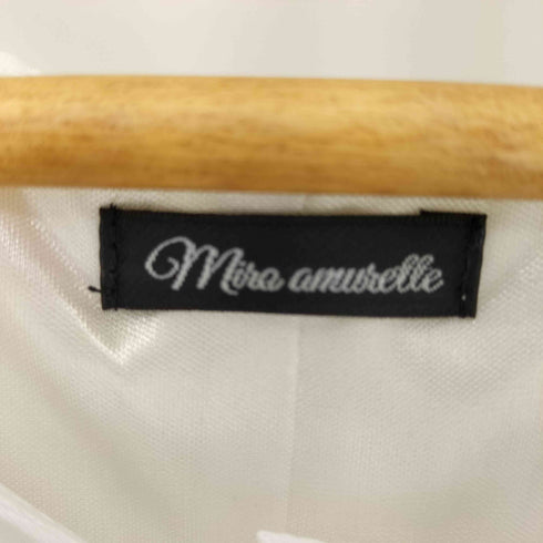 MIRO AMURETTE フリルカラー S/S ワンピース レディース