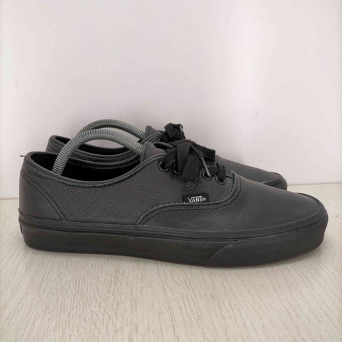 バンズ VANS 508357 authentic leather トリプルブラック メンズ JPN:27
