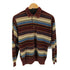 キャンパス CAMPUS ボーダー ベロア ポロシャツ メンズ import:M