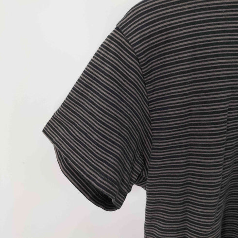 キャリー CALEE S/S ボーダクルーネックTシャツ メンズ import:M