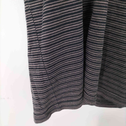 キャリー CALEE S/S ボーダクルーネックTシャツ メンズ import:M