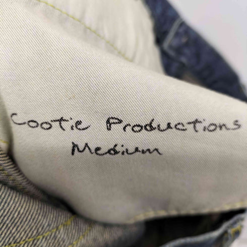 クーディプロダクション cootie productions ダメージデニムパンツ メンズ medium